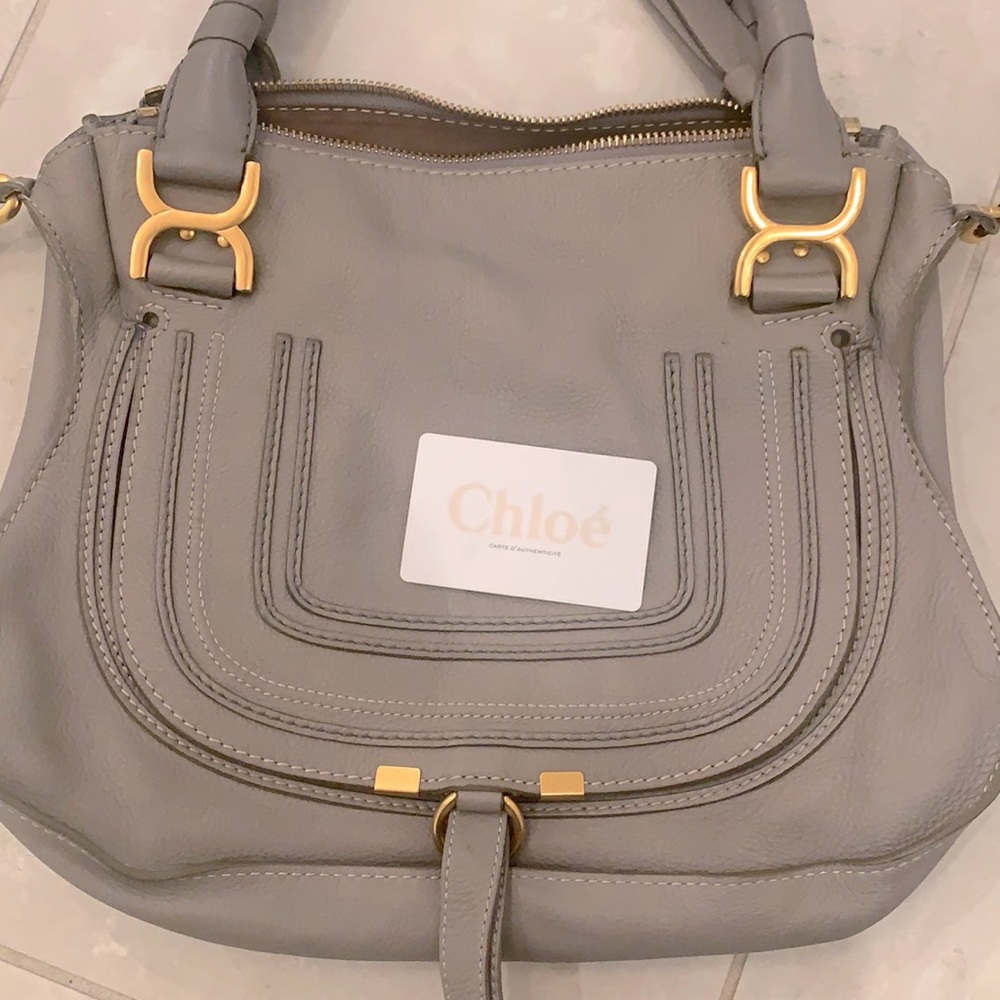 Chloe Marcie Medium Leather handbag / crossbody